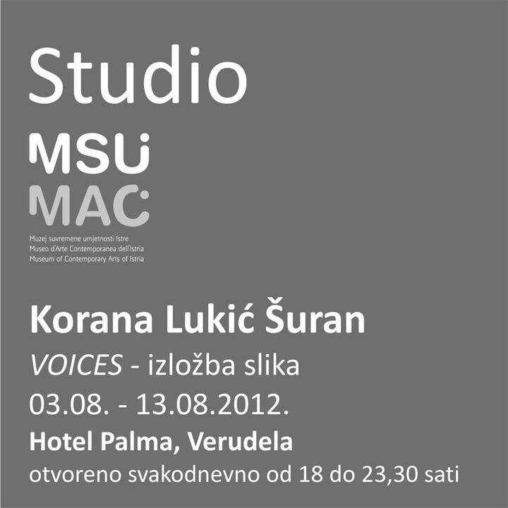 Pozivnica: Studio MSU, Voices, Hotel Palma, Verudela